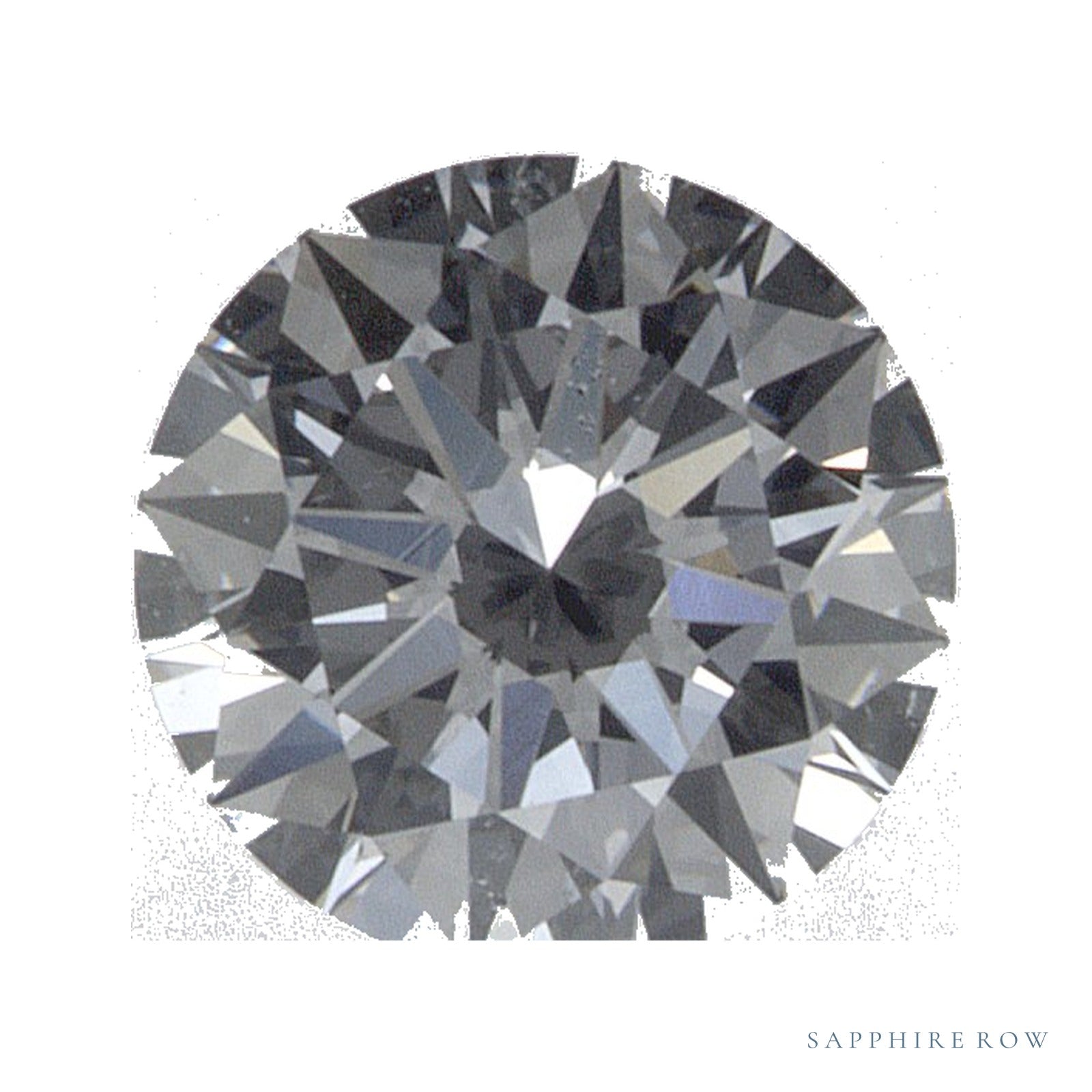 0.56 ct Round Natural Diamond – G SI1 — Sapphire Row · cut · cut3 · cut4