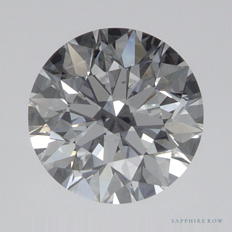 0.56 ct natural diamond, round cut | Sapphire Row · cut7