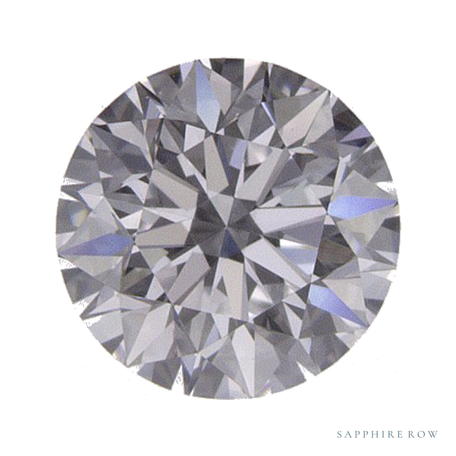 0.56 ct Round Natural Diamond – D VVS1 — Sapphire Row · cut · cut3 · cut4