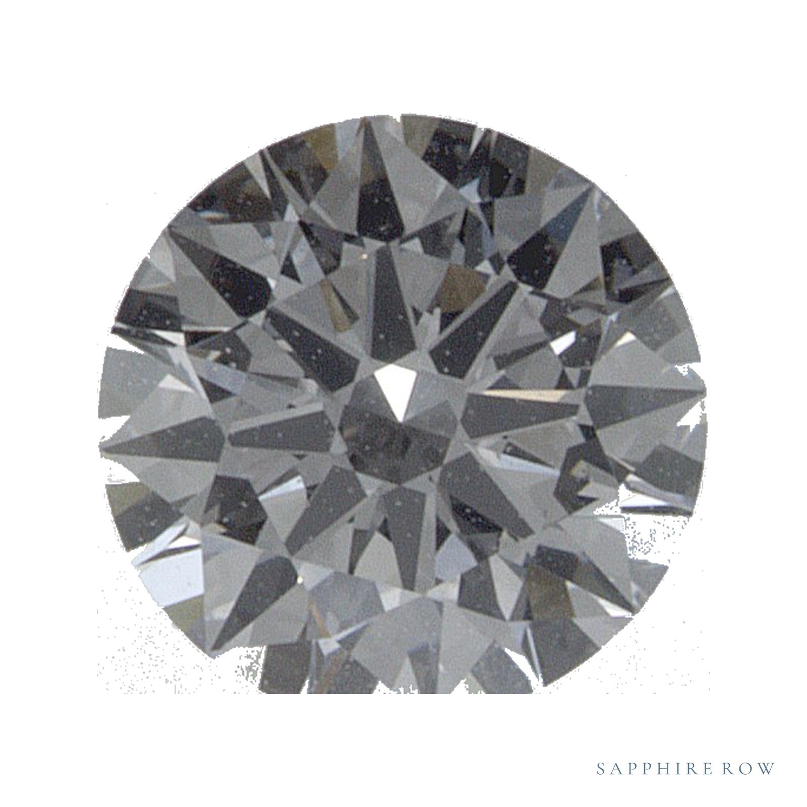 0.56 ct natural diamond, round cut | Sapphire Row · cut4