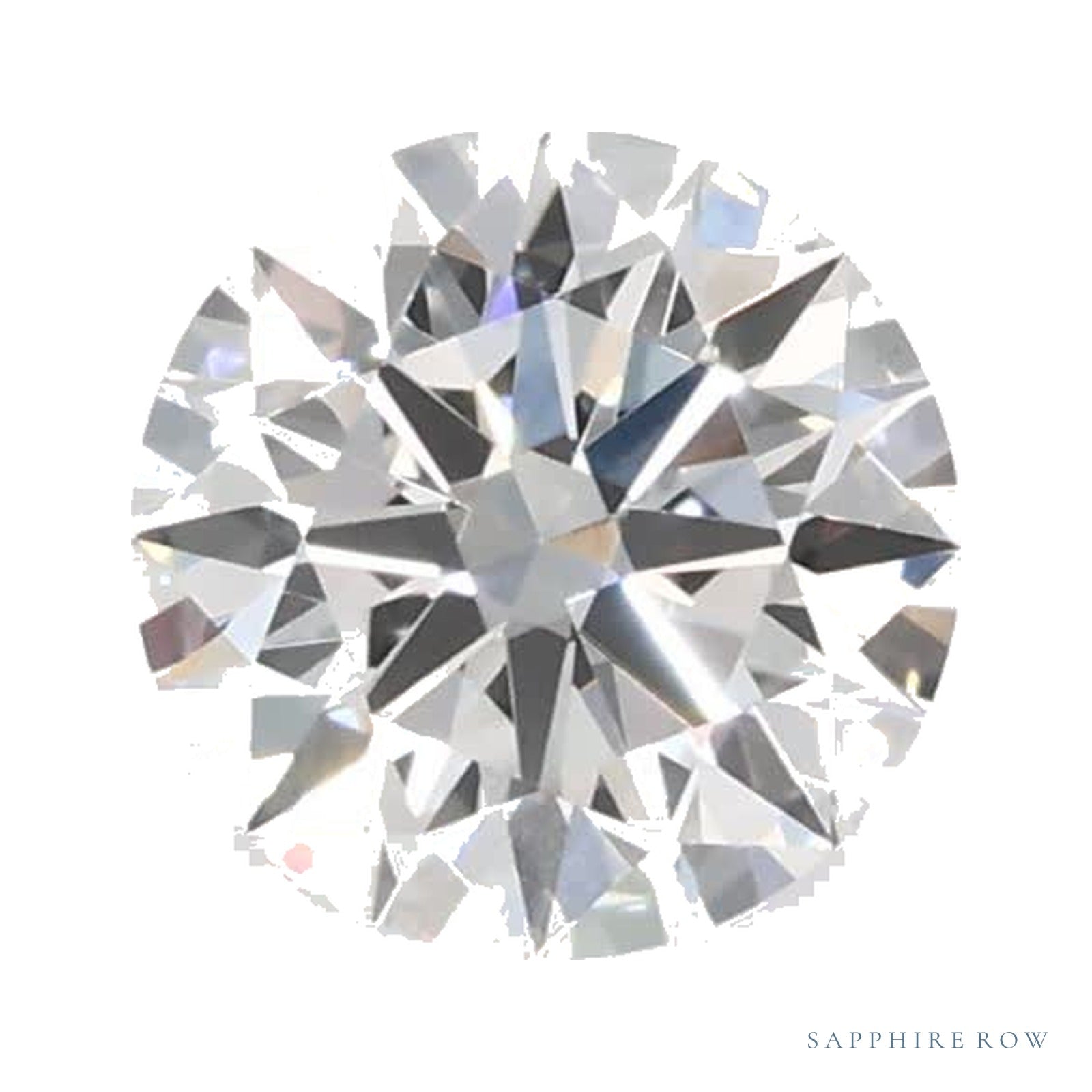 0.56 ct Round Lab-Grown Diamond – D VS1 — Sapphire Row · cut · cut3 · cut4