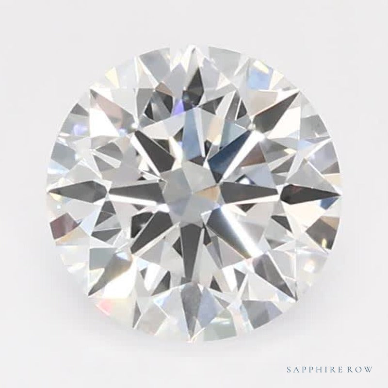 0.56 ct lab-grown diamond, round cut | Sapphire Row · cut6