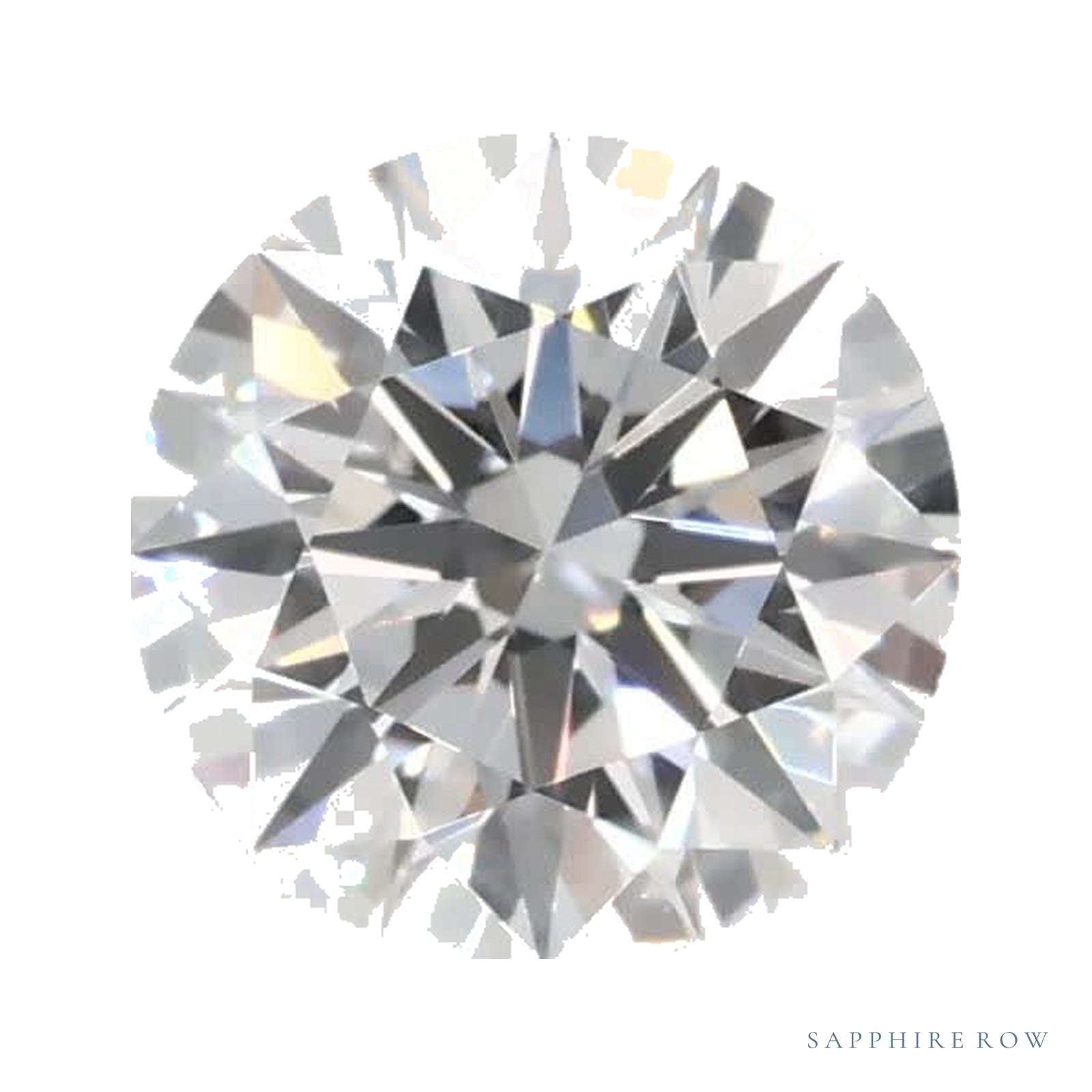 0.56 ct lab-grown diamond, round cut | Sapphire Row · cut4