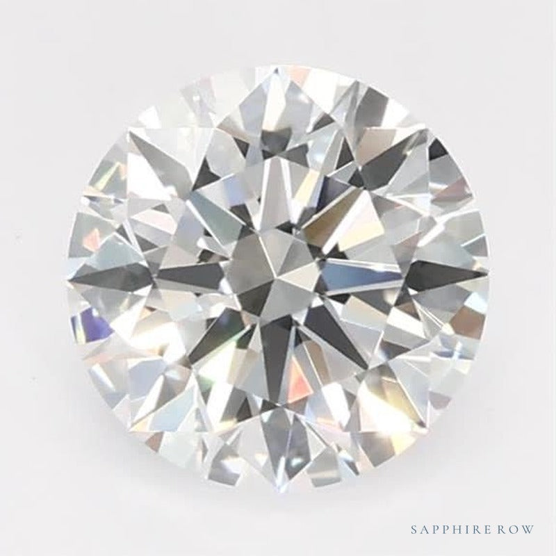 0.56 ct lab-grown diamond, round cut | Sapphire Row · cut6