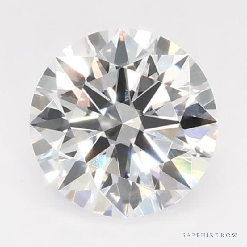 0.56 ct lab-grown diamond, round cut | Sapphire Row · cut6