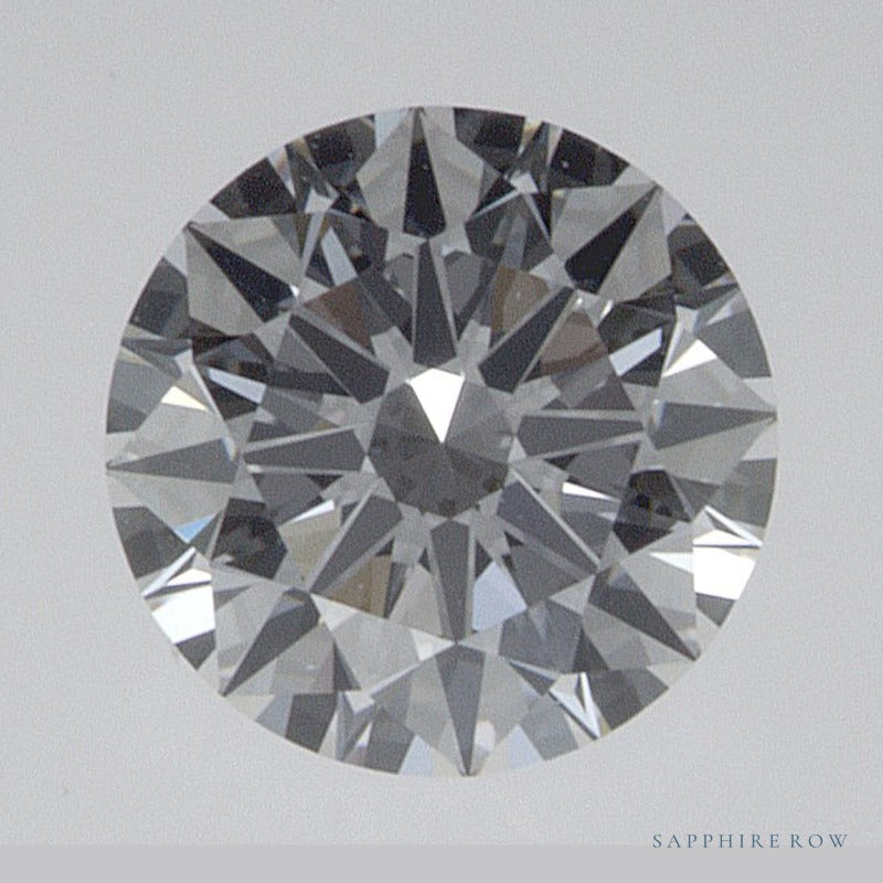 0.56 ct lab-grown diamond, round cut | Sapphire Row · cut6