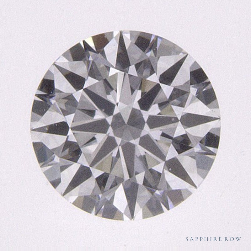 0.56 ct lab-grown diamond, round cut | Sapphire Row · cut7