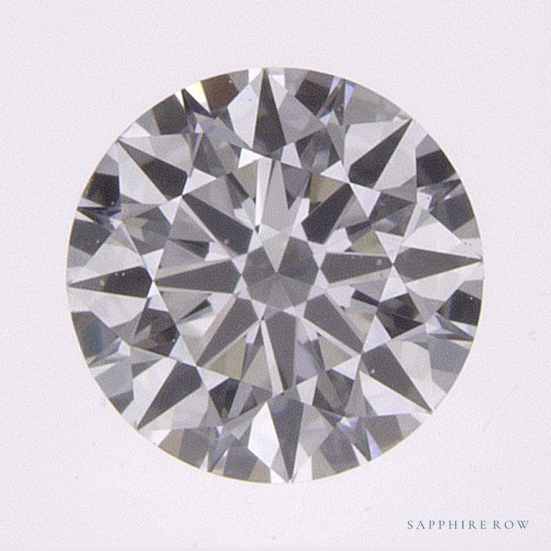 0.56 ct lab-grown diamond, round cut | Sapphire Row · cut6