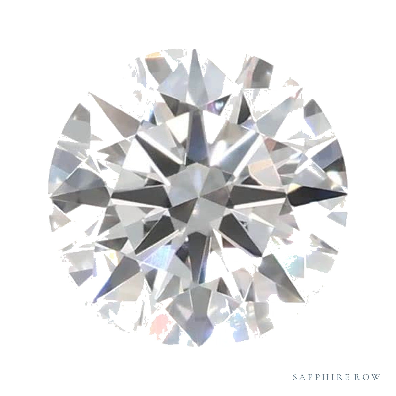 0.56 ct Round Lab-Grown Diamond – E VVS2 — Sapphire Row · cut · cut3 · cut4