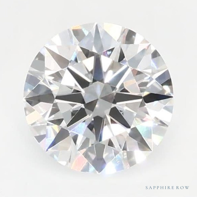 0.56 ct lab-grown diamond, round cut | Sapphire Row · cut6