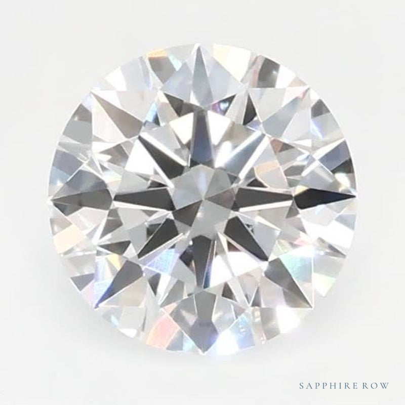 0.56 ct lab-grown diamond, round cut | Sapphire Row · cut7