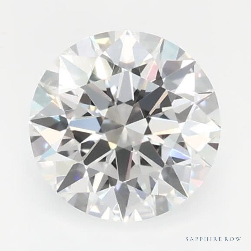 0.56 ct lab-grown diamond, round cut | Sapphire Row · cut6