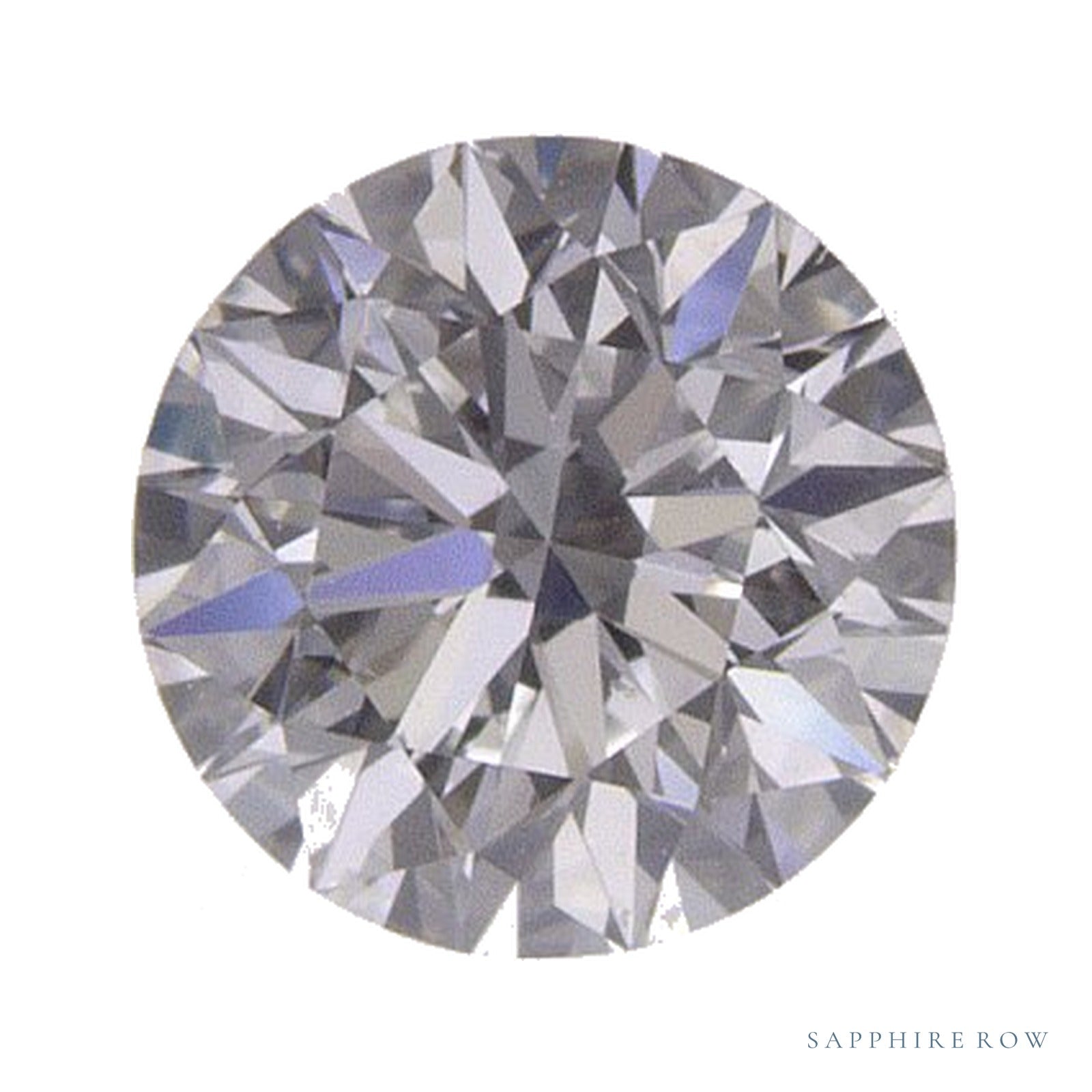 0.55 ct natural diamond, round cut | Sapphire Row · cut4