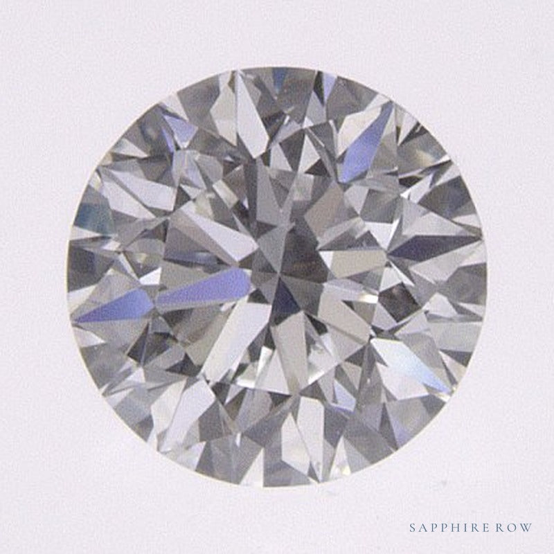 0.55 ct natural diamond, round cut | Sapphire Row · cut7