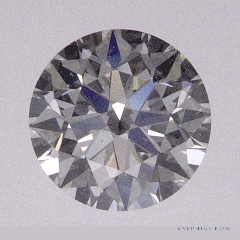 0.55 ct natural diamond, round cut | Sapphire Row · cut6