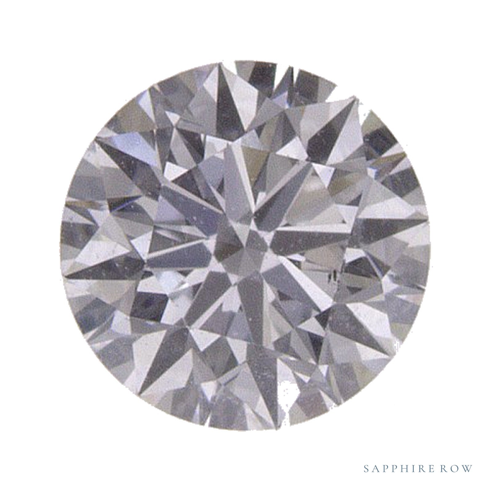 0.55 ct natural diamond, round cut | Sapphire Row · cut4