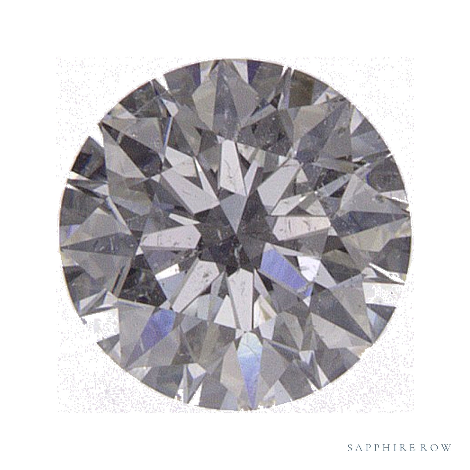 0.55 ct Round Natural Diamond – I SI2 — Sapphire Row · cut · cut3 · cut4