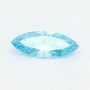 0.55 ct lab-grown fancy vivid blue diamond, marquise cut | Sapphire Row · cut7