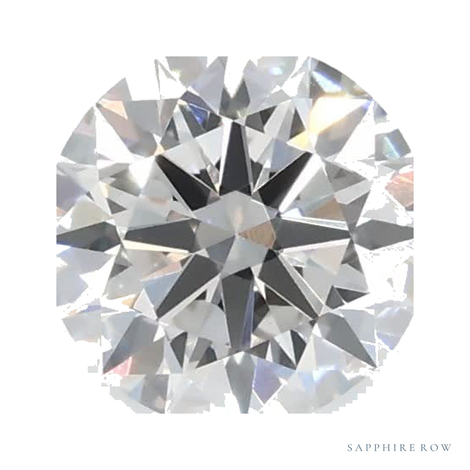 0.55 ct Round Lab-Grown Diamond – F VVS2 — Sapphire Row · cut3 · cut4