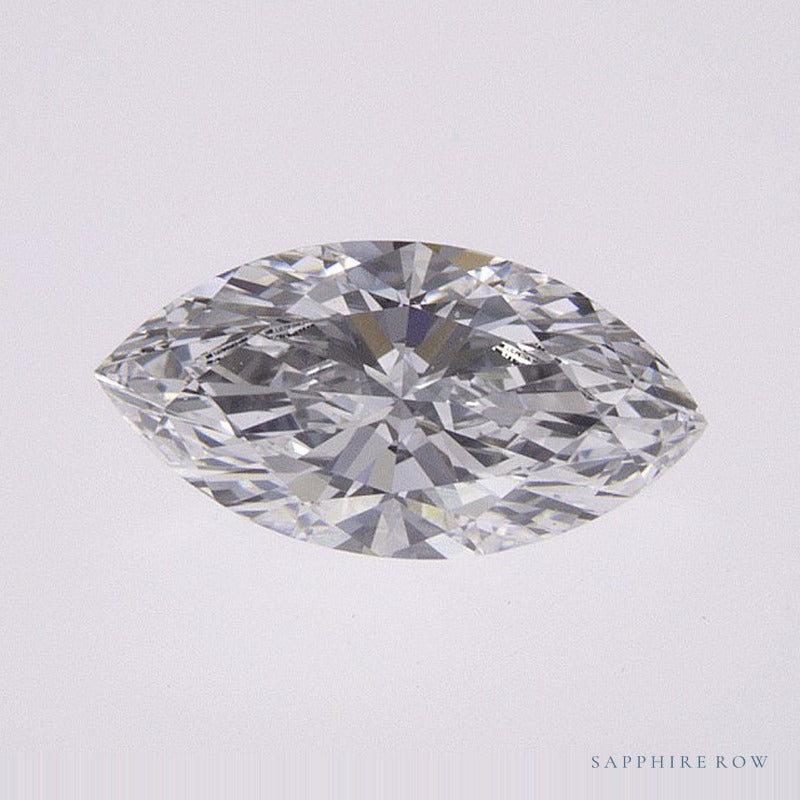 0.55 ct lab-grown diamond, marquise cut | Sapphire Row · cut7