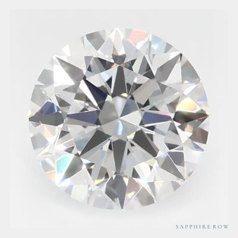 0.55 ct lab-grown diamond, round cut | Sapphire Row · cut6