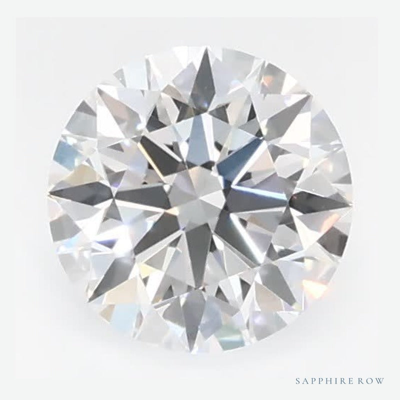 0.55 ct lab-grown diamond, round cut | Sapphire Row · cut6