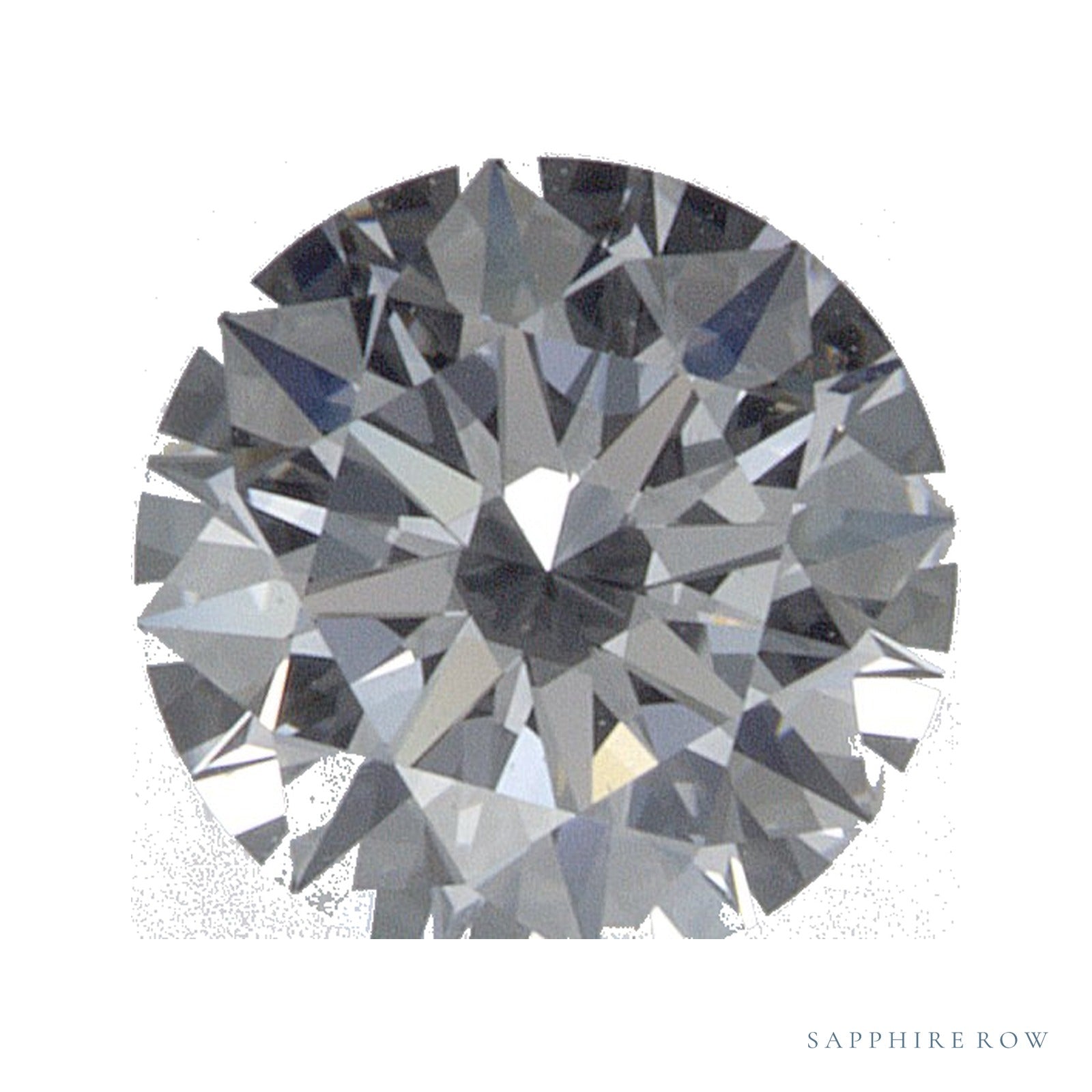 0.55 ct lab-grown diamond, round cut | Sapphire Row · cut4