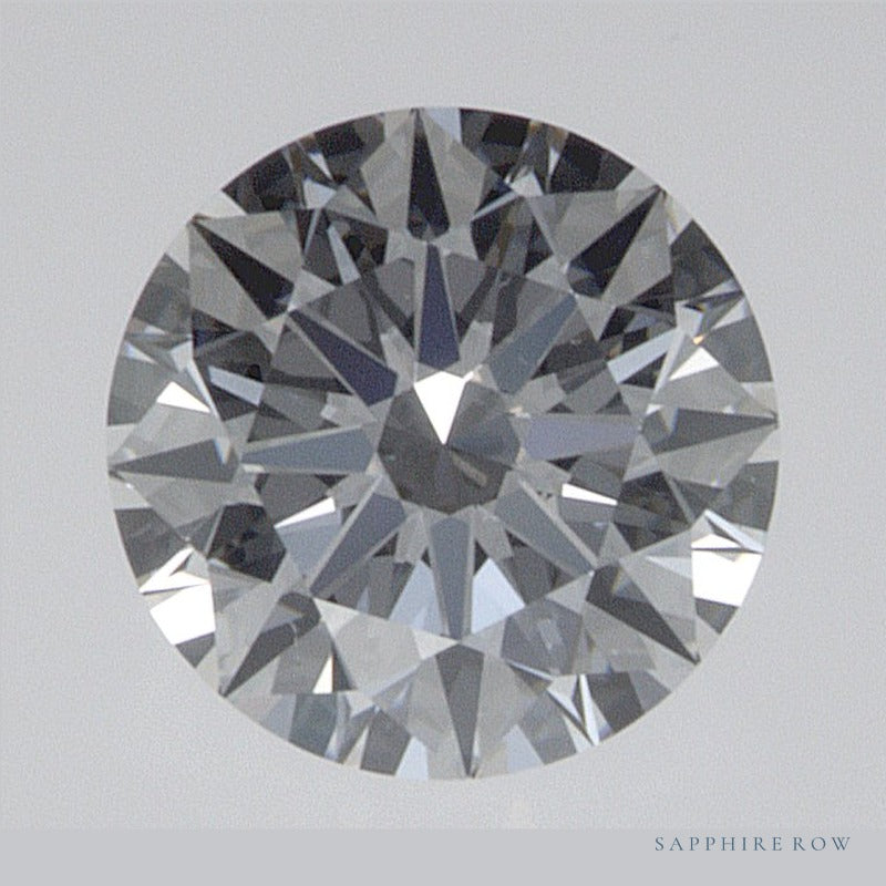 0.55 ct lab-grown diamond, round cut | Sapphire Row · cut6