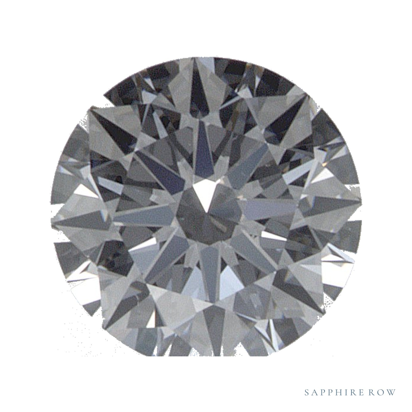 0.55 ct lab-grown diamond, round cut | Sapphire Row · cut4