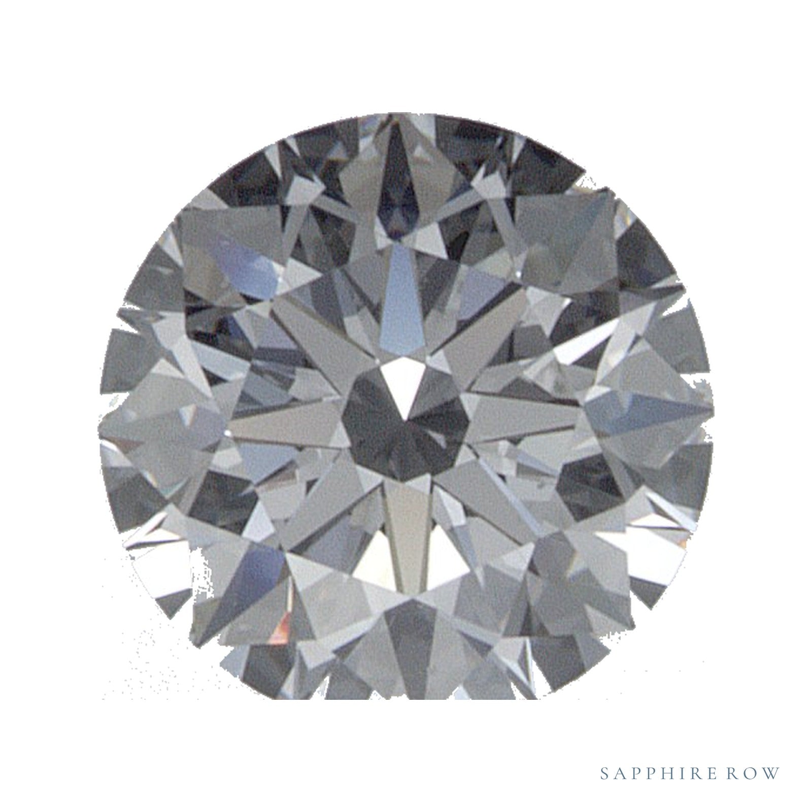 0.55 ct lab-grown diamond, round cut | Sapphire Row · cut4