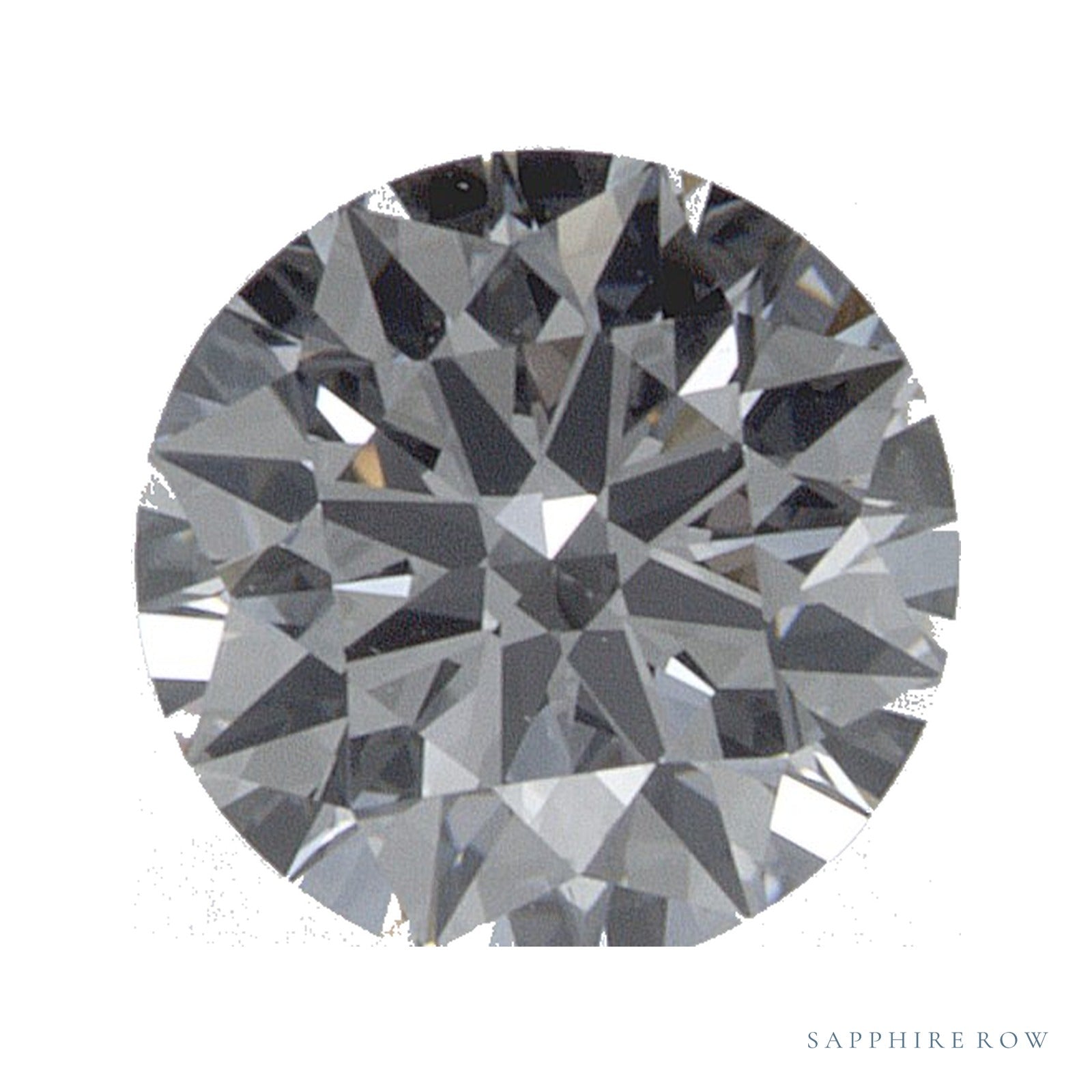 0.55 ct Round Lab-Grown Diamond – D VVS2 — Sapphire Row · cut · cut3 · cut4