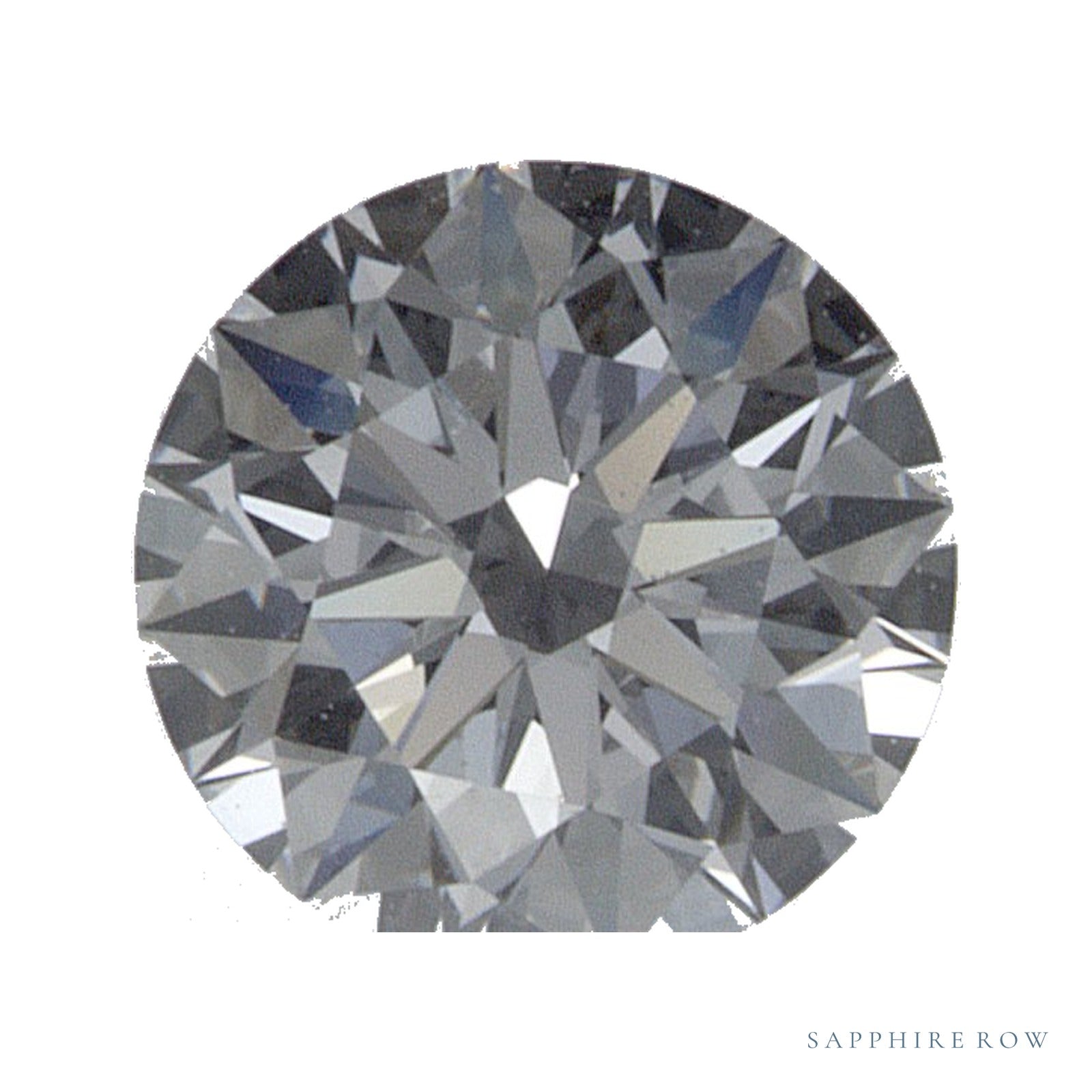 0.55 ct lab-grown diamond, round cut | Sapphire Row · cut4