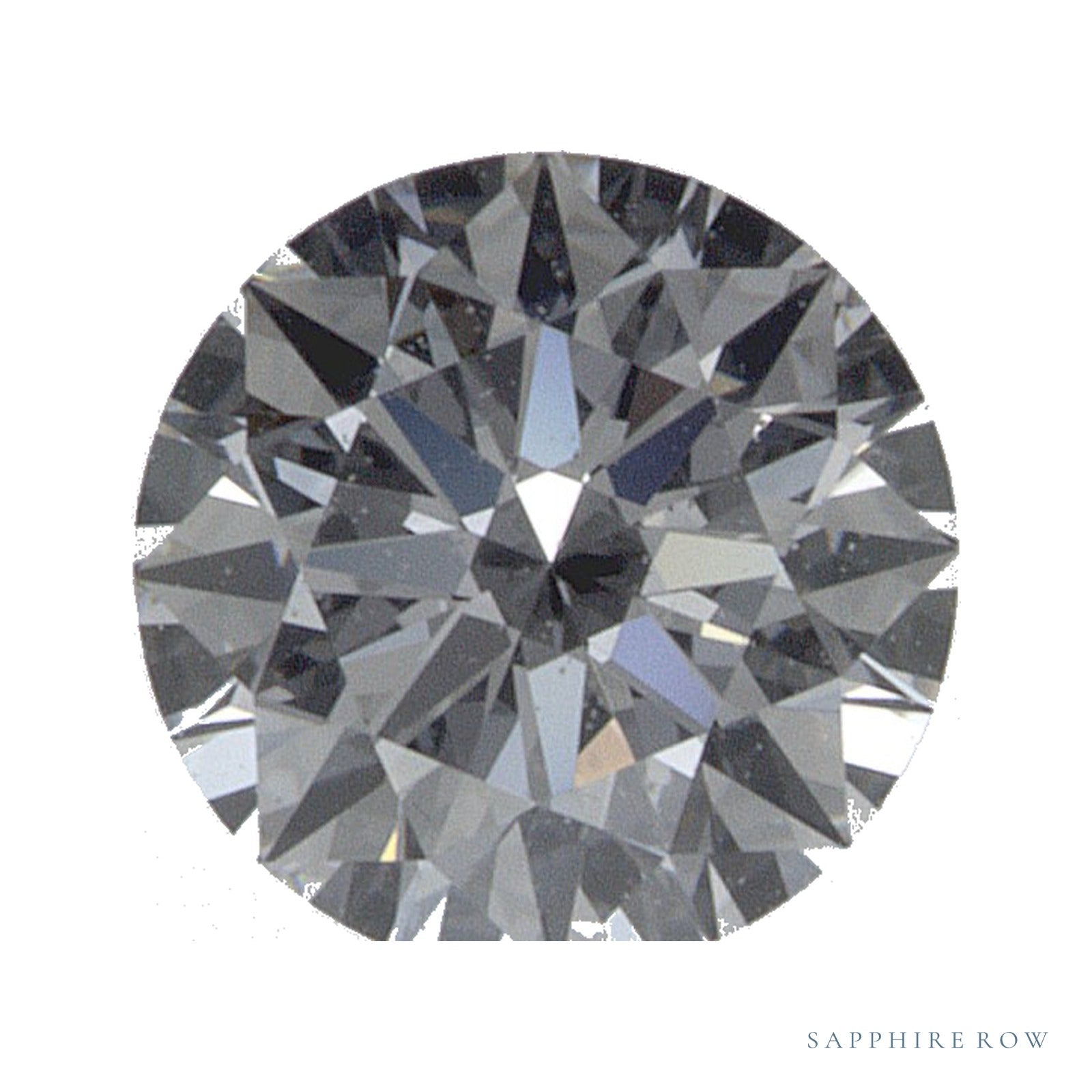0.55 ct lab-grown diamond, round cut | Sapphire Row · cut4