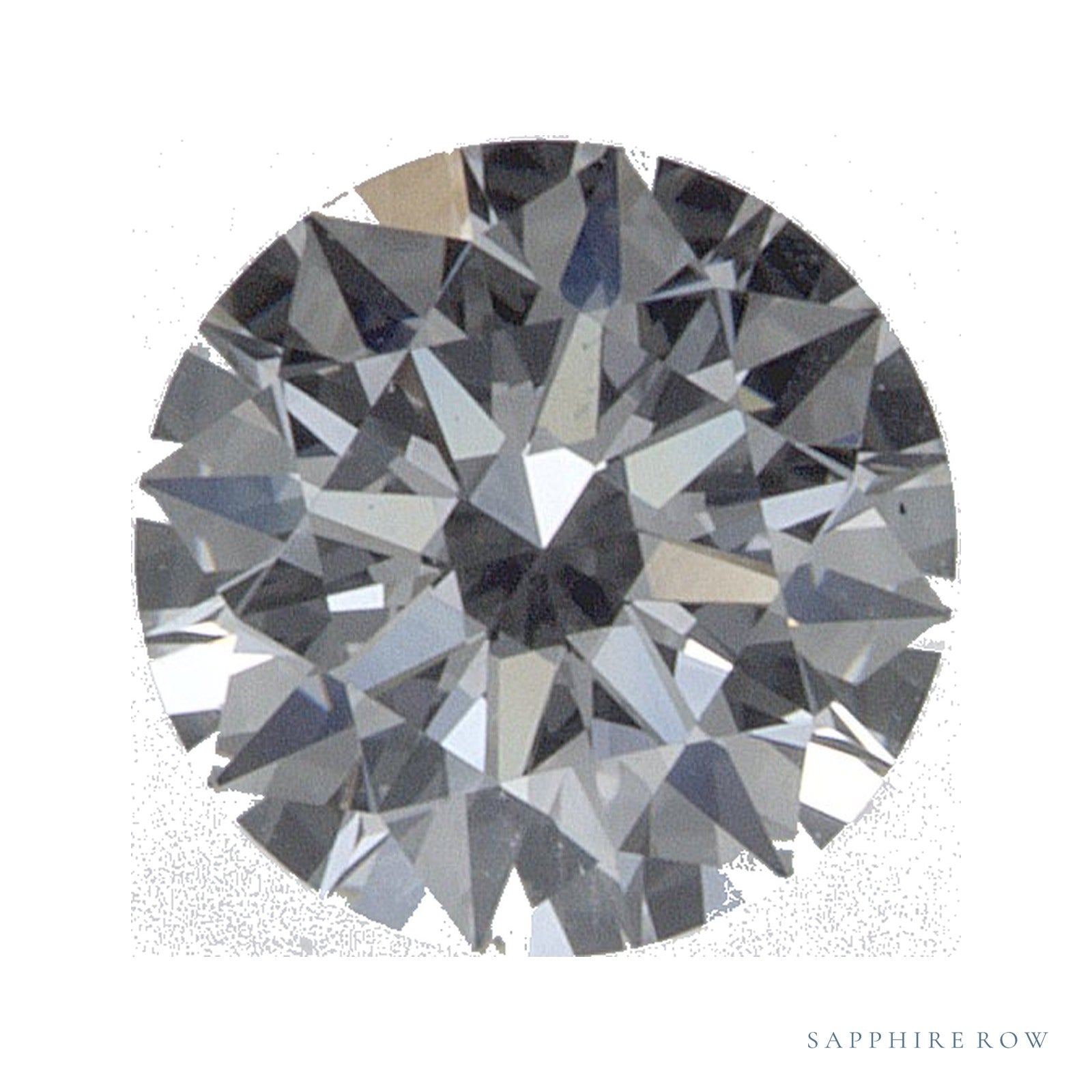 0.55 ct lab-grown diamond, round cut | Sapphire Row · cut4