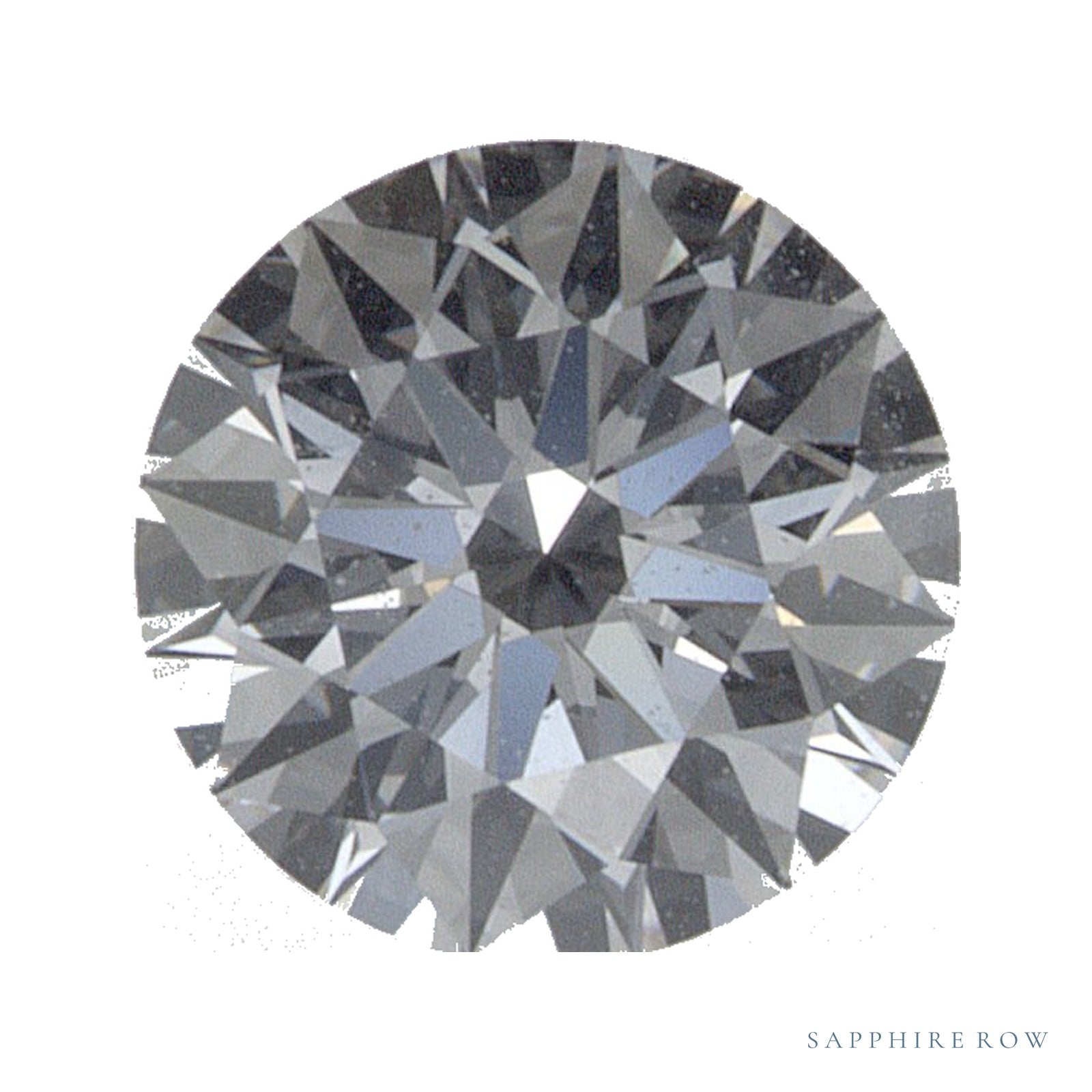 0.55 ct lab-grown diamond, round cut | Sapphire Row · cut4