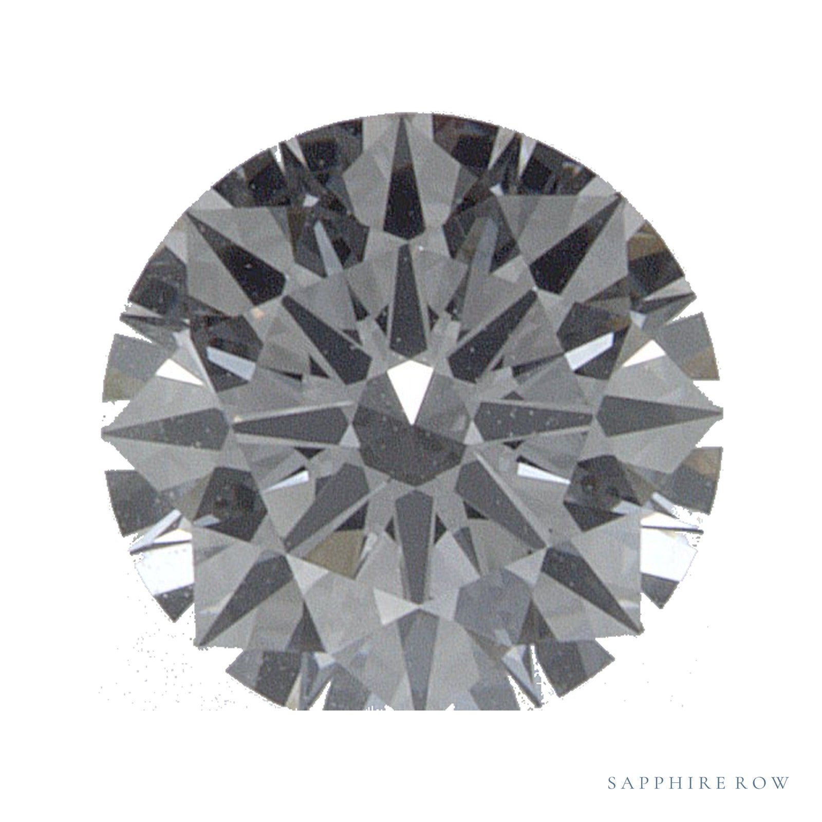 0.55 ct lab-grown diamond, round cut | Sapphire Row · cut4