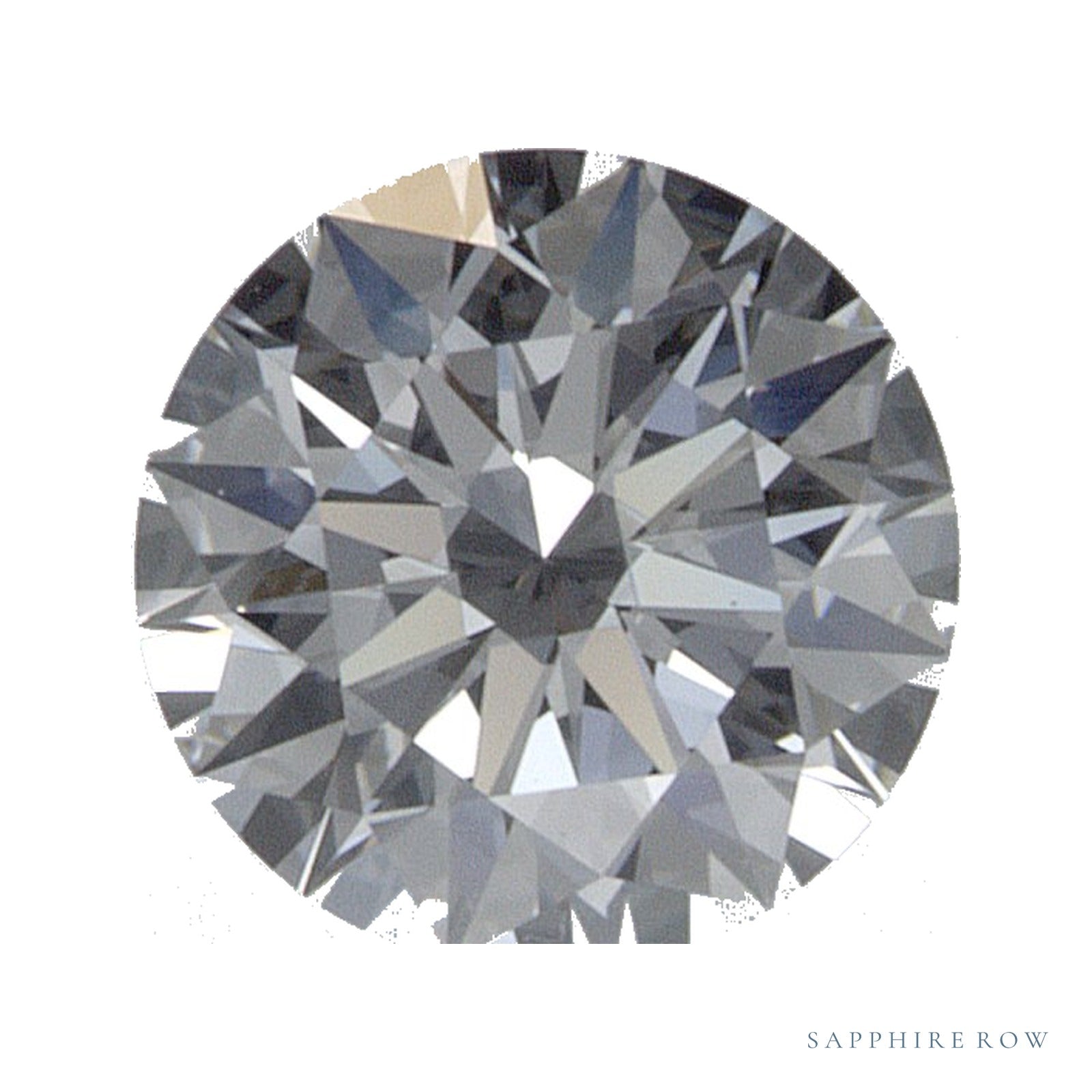 0.55 ct Round Lab-Grown Diamond – D VVS2 — Sapphire Row · cut · cut3 · cut4