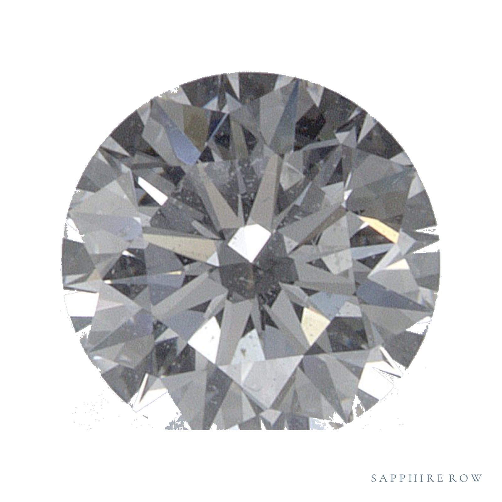 0.55 ct lab-grown diamond, round cut | Sapphire Row · cut4
