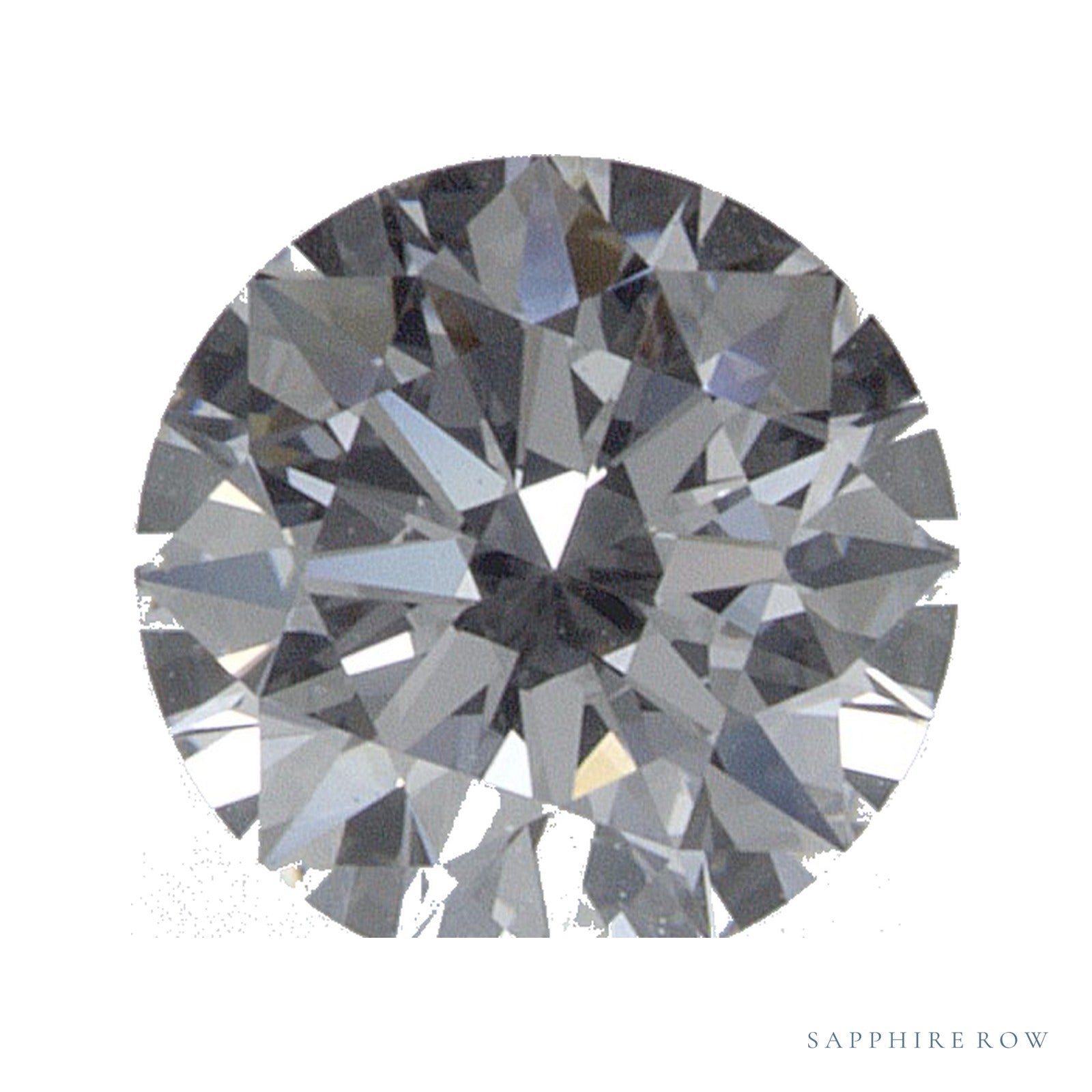 0.55 ct lab-grown diamond, round cut | Sapphire Row · cut4