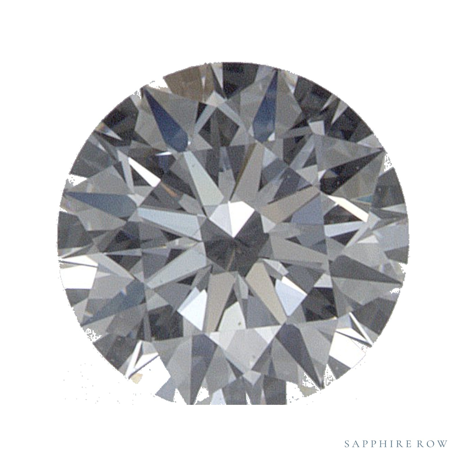 0.55 ct lab-grown diamond, round cut | Sapphire Row · cut4