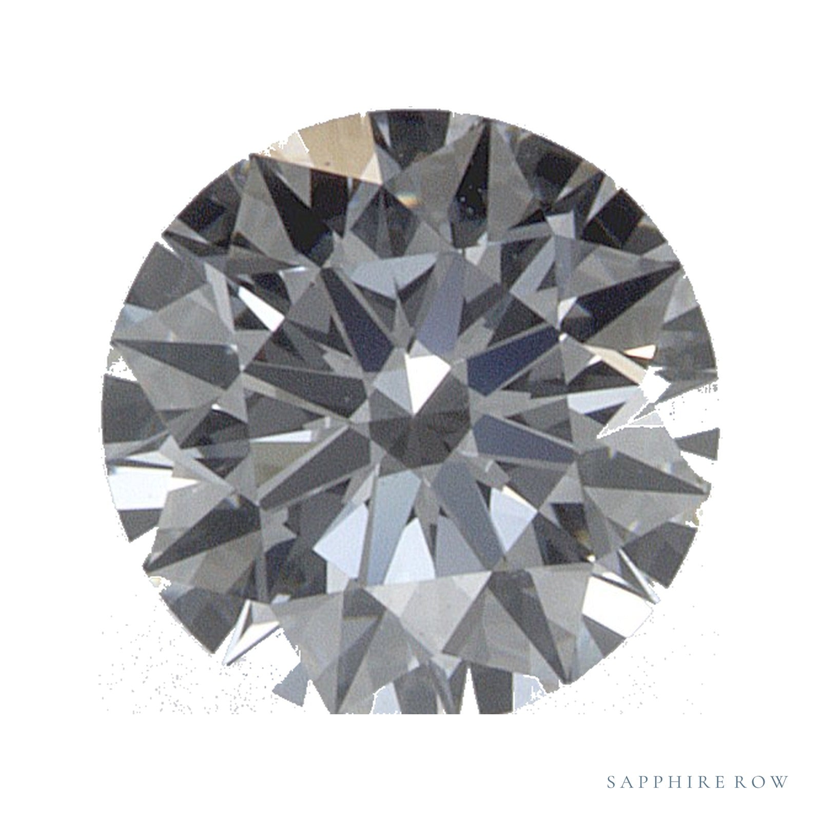 0.55 ct lab-grown diamond, round cut | Sapphire Row · cut4