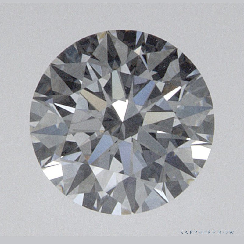 0.55 ct lab-grown diamond, round cut | Sapphire Row · cut6