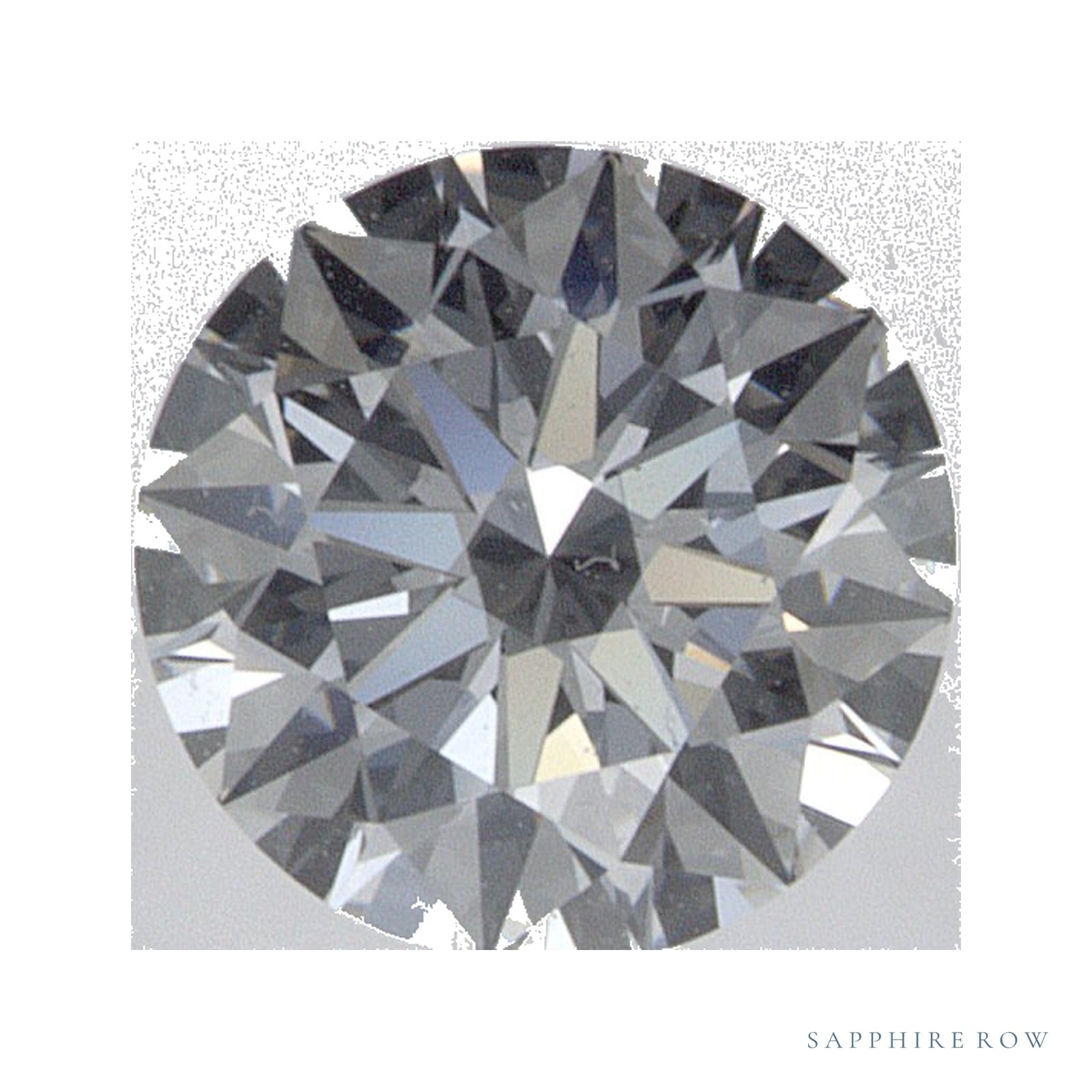 0.55 ct lab-grown diamond, round cut | Sapphire Row · cut4