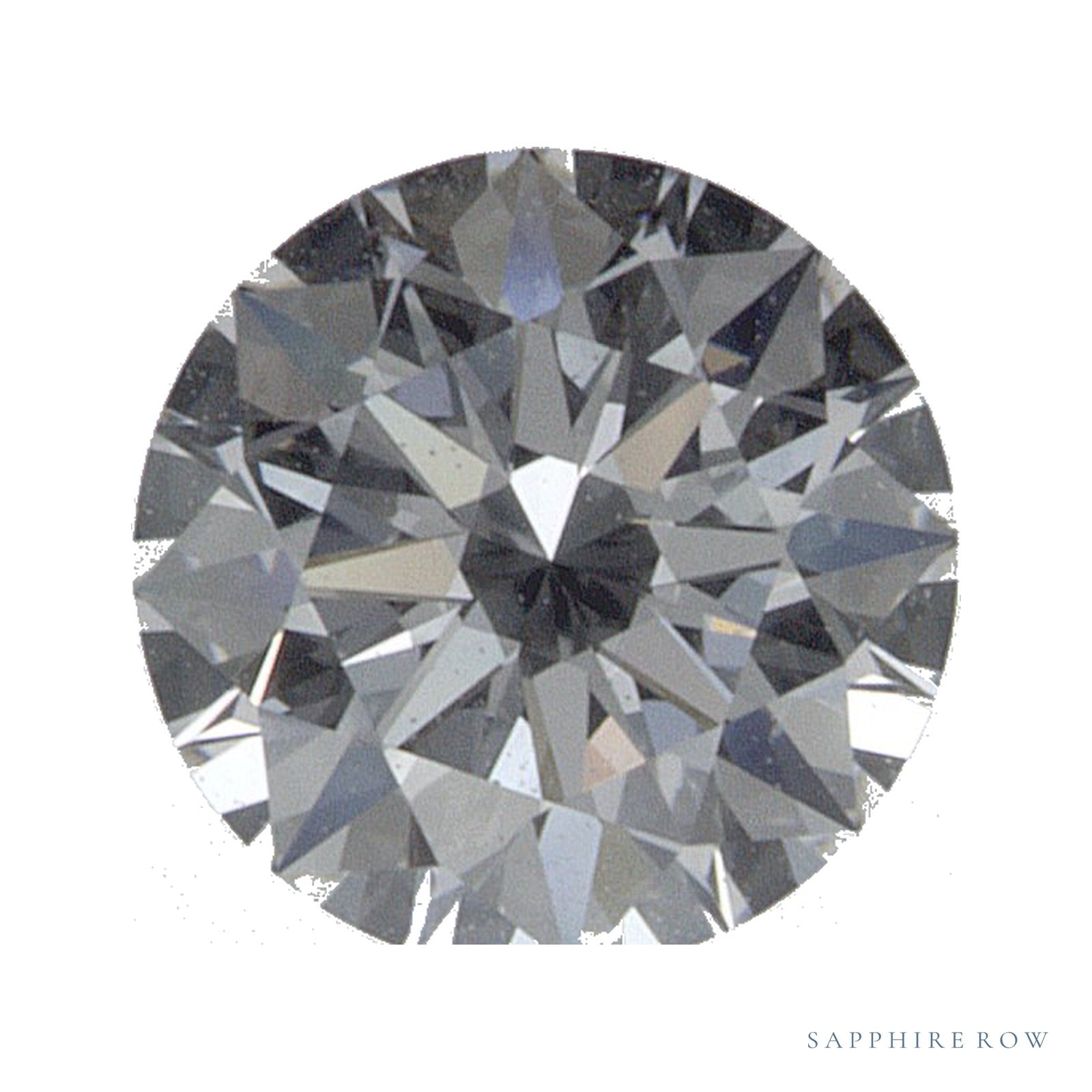 0.54 ct natural diamond, round cut | Sapphire Row · cut4