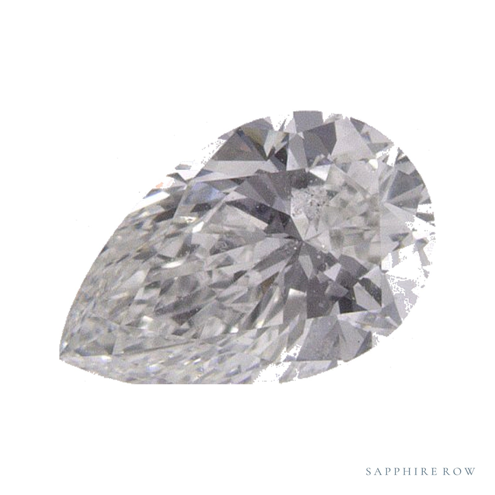 0.54 ct natural diamond, pear cut | Sapphire Row · cut4
