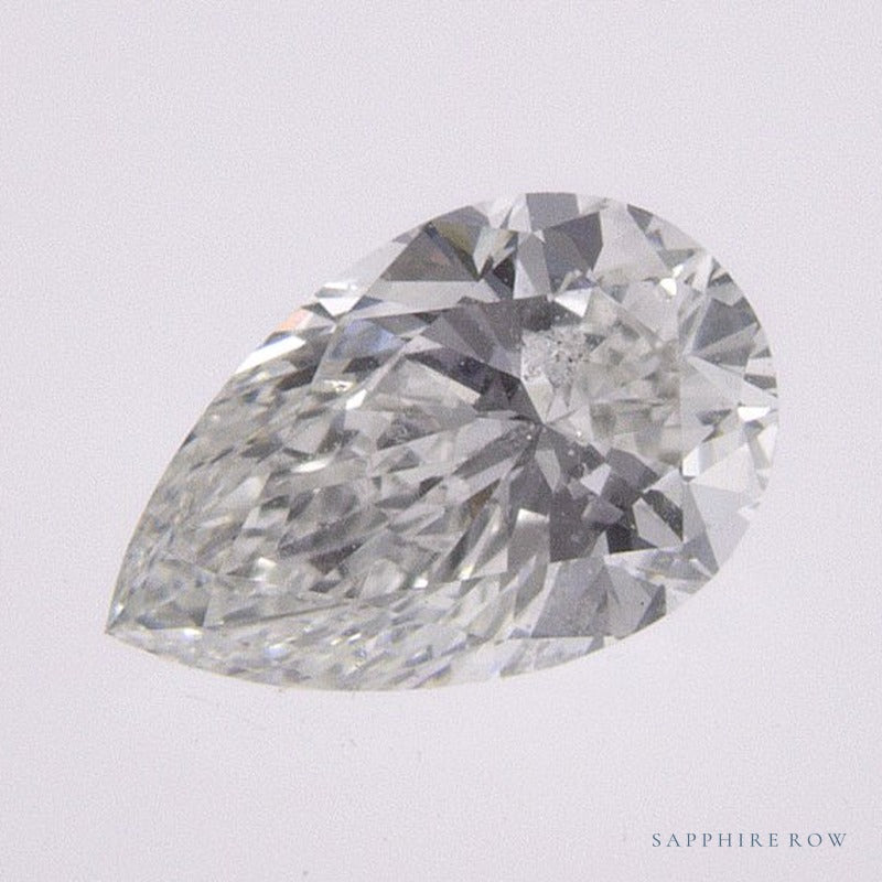0.54 ct natural diamond, pear cut | Sapphire Row · cut7