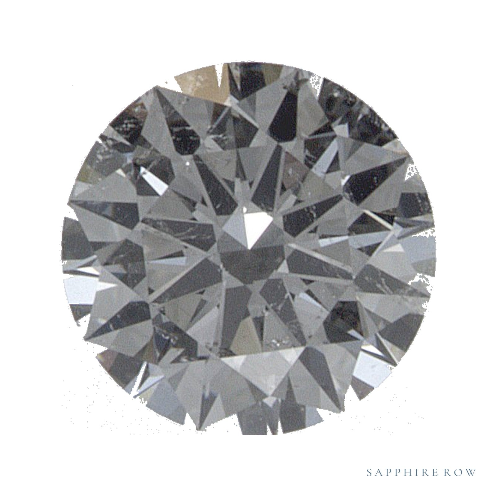 0.54 ct natural diamond, round cut | Sapphire Row · cut4