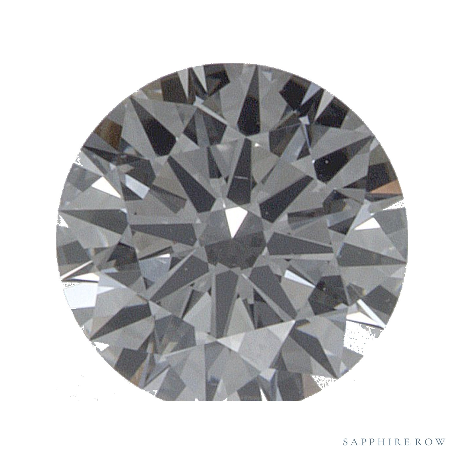 0.54 ct Round Natural Diamond – F VS2 — Sapphire Row · cut · cut3 · cut4