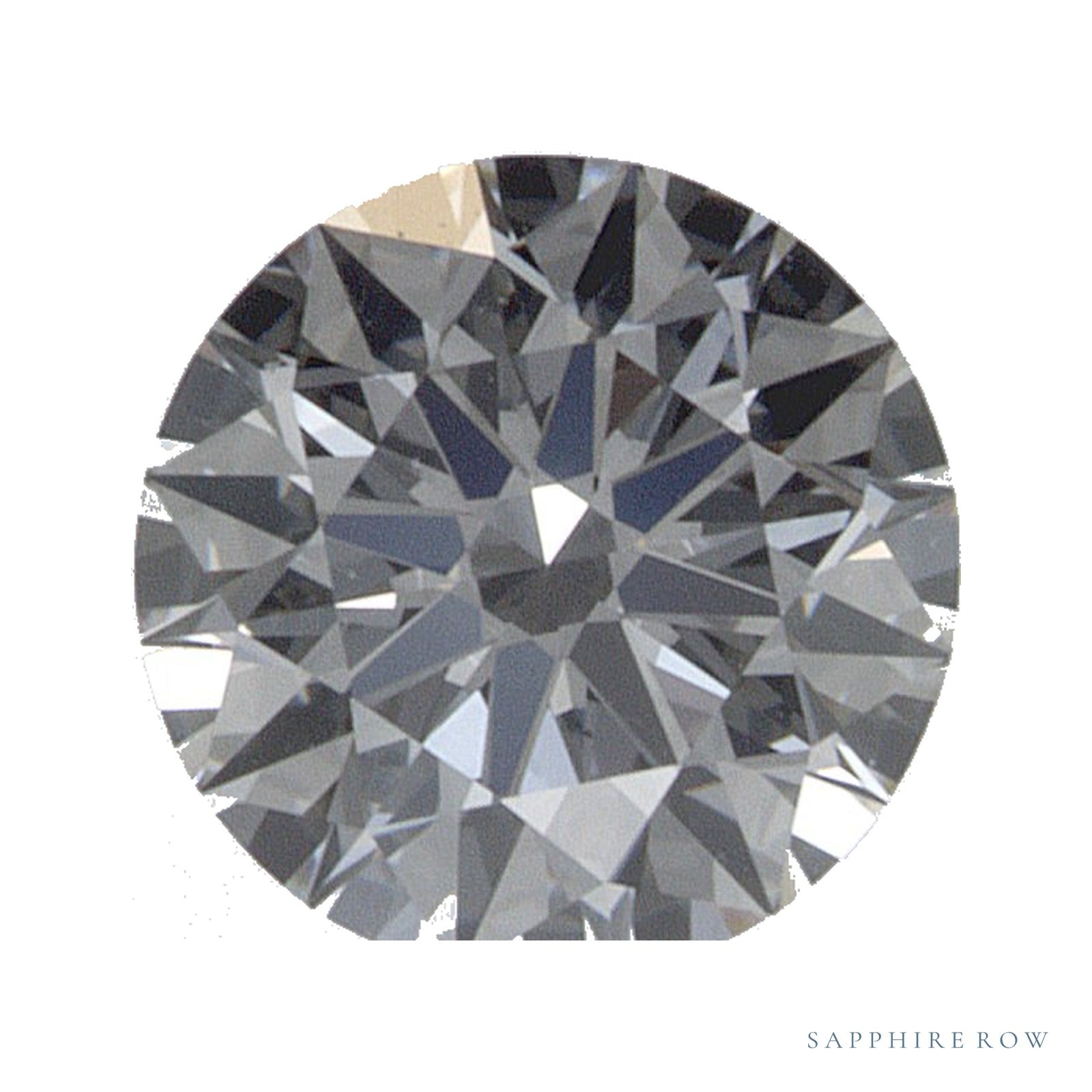 0.54 ct Round Natural Diamond – F VS1 — Sapphire Row · cut · cut3 · cut4