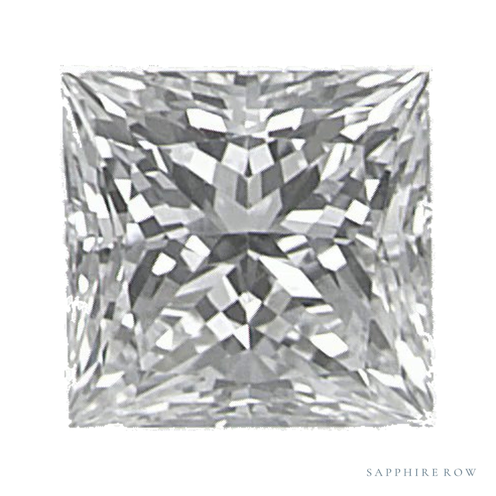 0.54 ct Square Natural Diamond – G VS1 — Sapphire Row · cut · cut3 · cut4